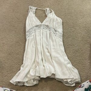 dress, large back cutout